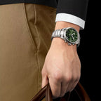 TISSOT Men's PR 100 Green Dial Watch | T150.417.11.091