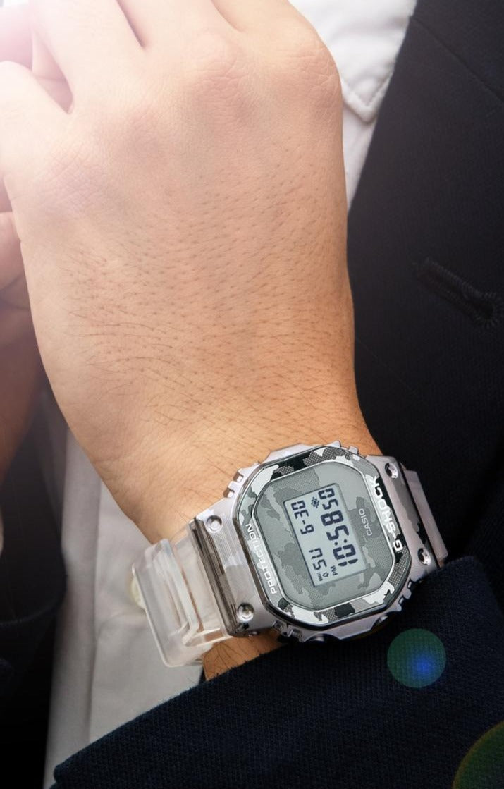 G-SHOCK GM-5600SCM-1DR Metal-Covered