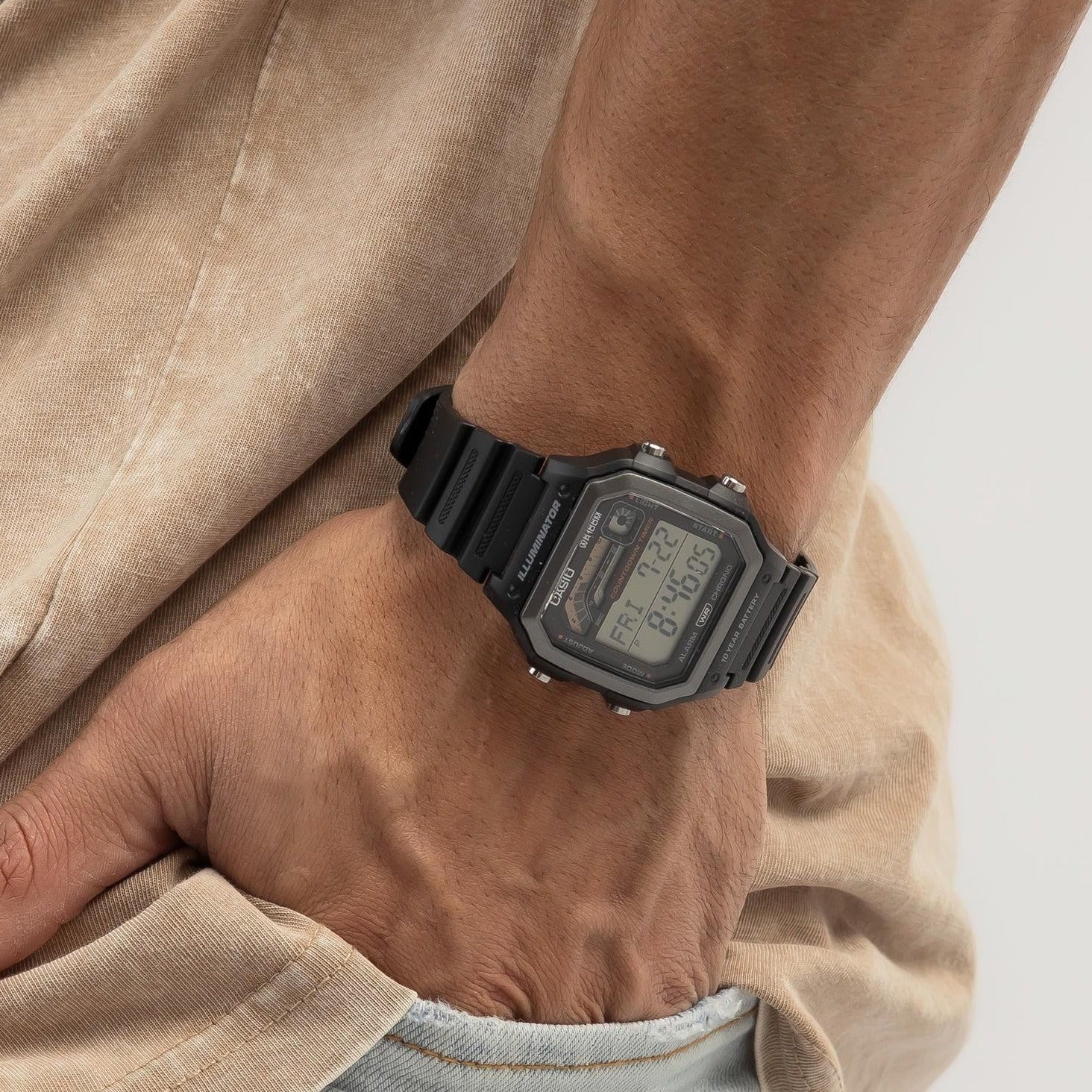 CASIO WS-1600H-1AVDF Men Watch