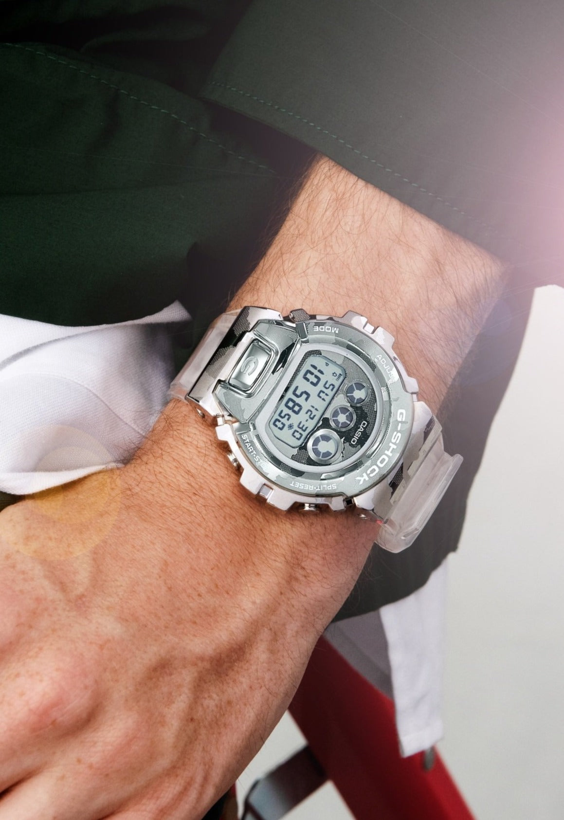 G-SHOCK GM-6900SCM-1DR Metal-Covered