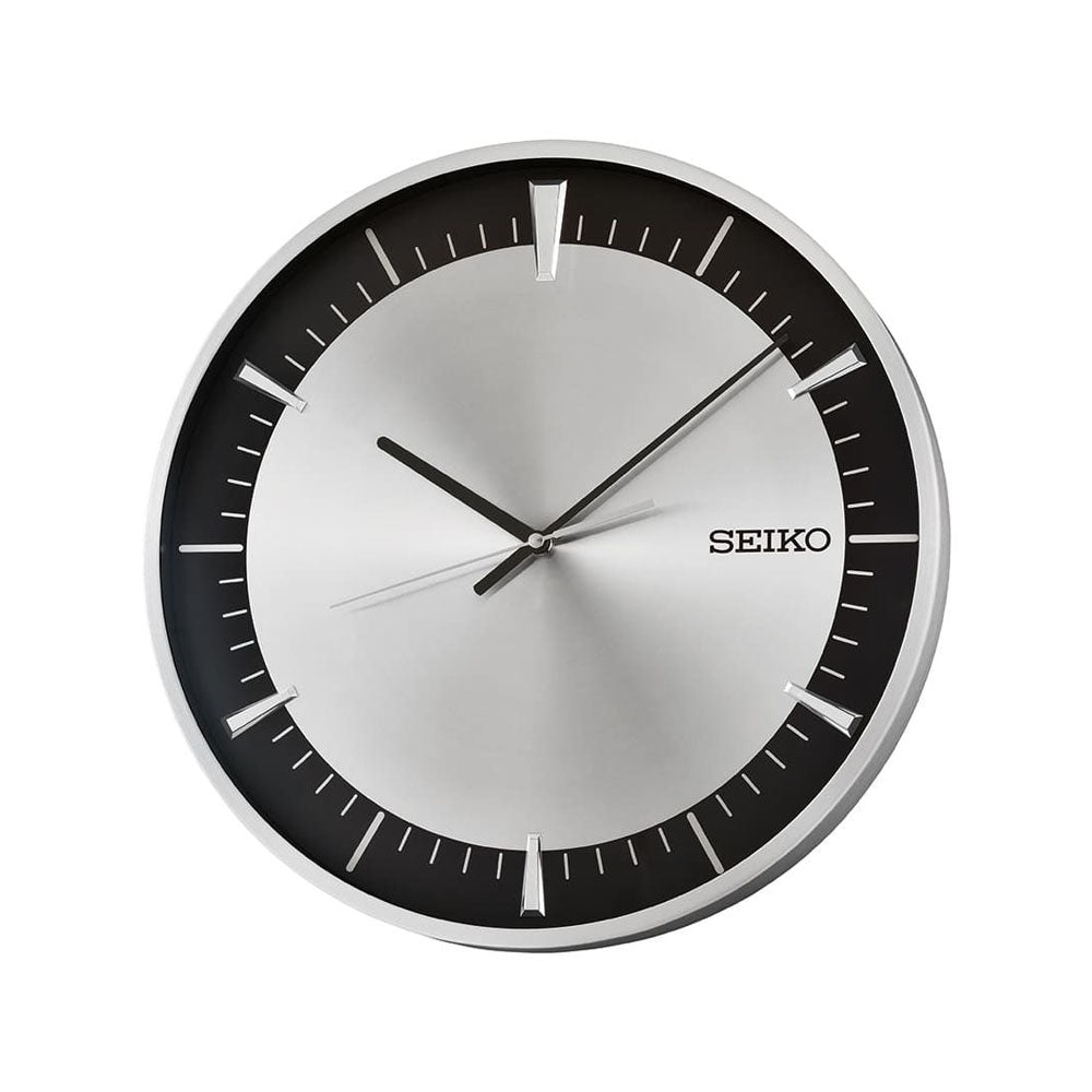SEIKO Wall Clock Aluminum Case | QXA840S