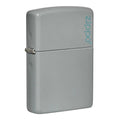 Classic Flat Grey Zippo Logo - 49452ZL