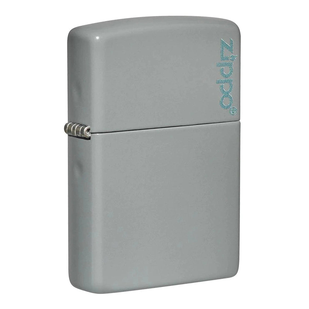 Classic Flat Grey Zippo Logo - 49452ZL