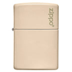 Classic Flat Sand Zippo Logo - 49453ZL