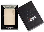 Classic Flat Sand Zippo Logo - 49453ZL