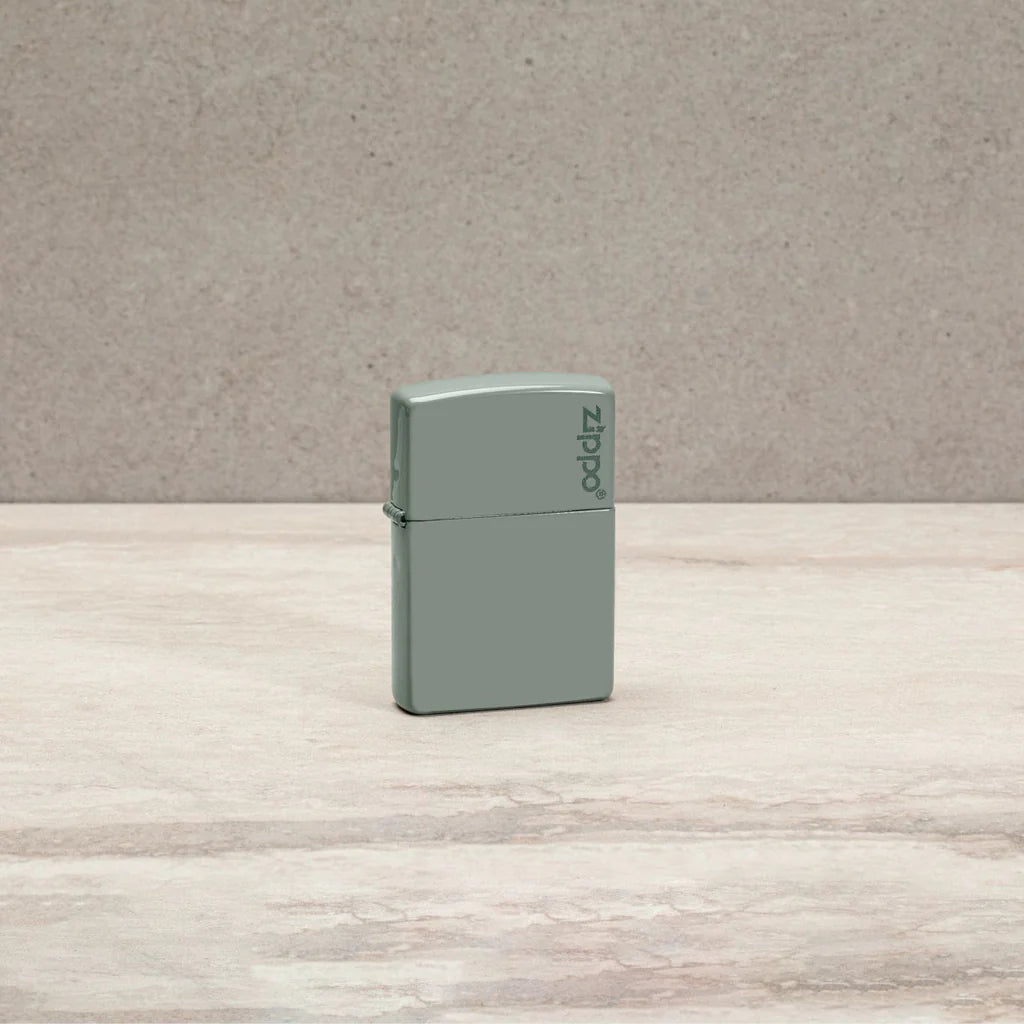 Classic Sage Zippo Logo - 49843ZL
