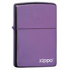 Classic High Polish Purple Zippo Logo 24747ZL