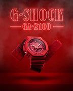 G-SHOCK GA-2100-4ADR Octagonal Bezel