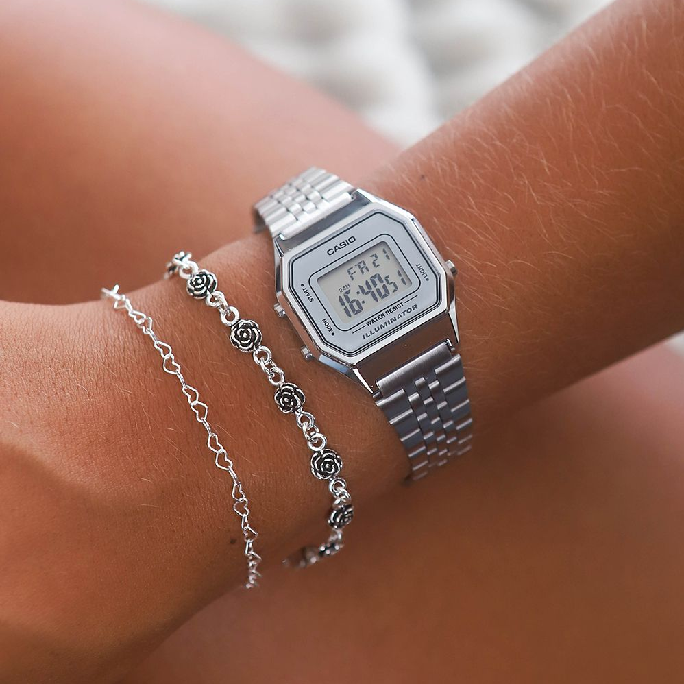 CASIO LA680WA-7DF Vintage Women Watch