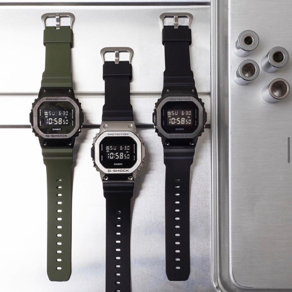G-SHOCK GM-5600B-1DR Metal-Covered