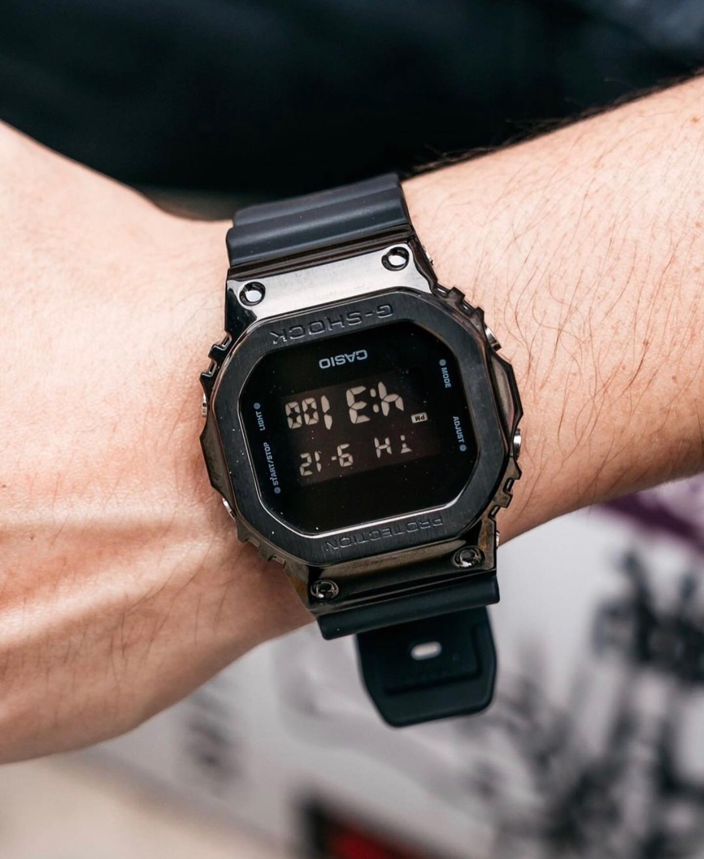 G-SHOCK GM-5600B-1DR Metal-Covered