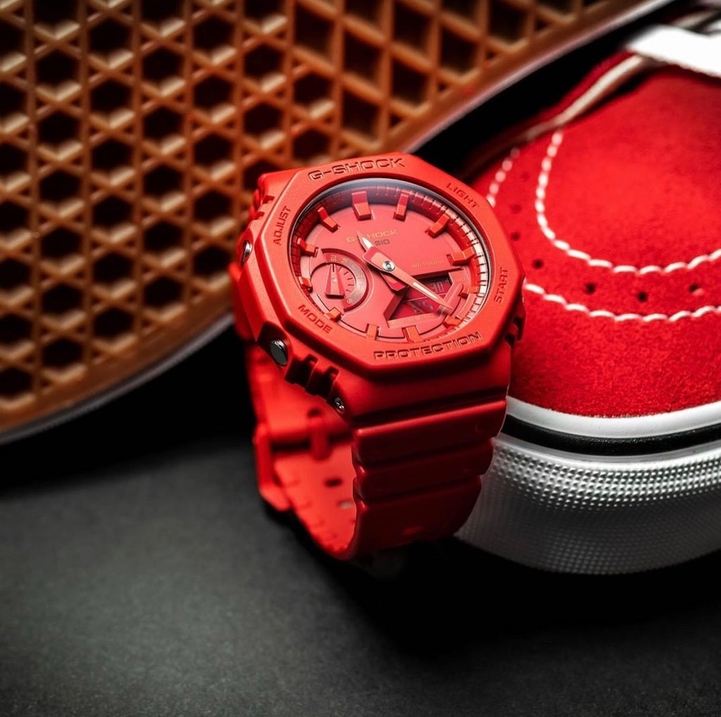 G-SHOCK GA-2100-4ADR Octagonal Bezel