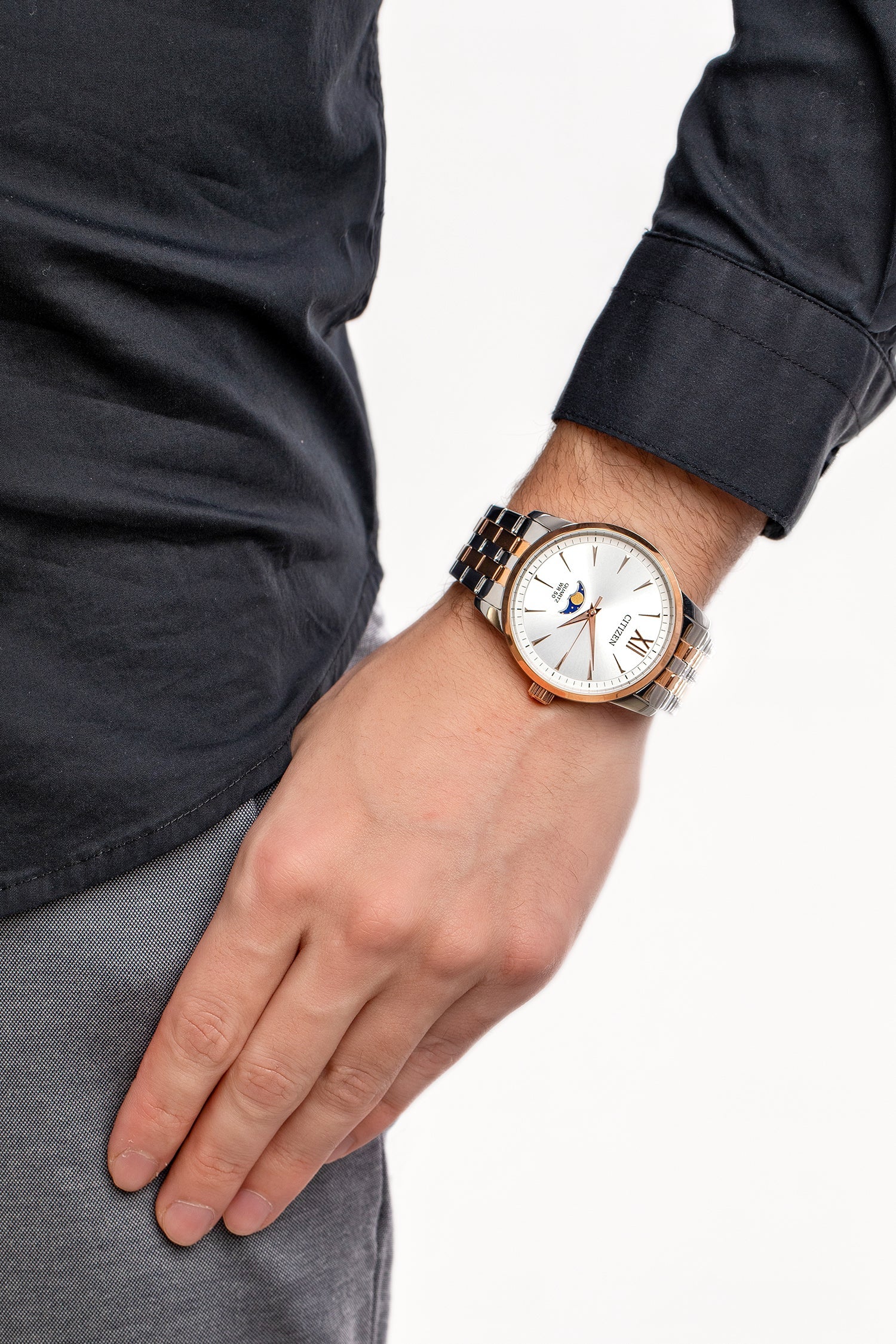 CITIZEN AK5006-58A Quartz Moonphase