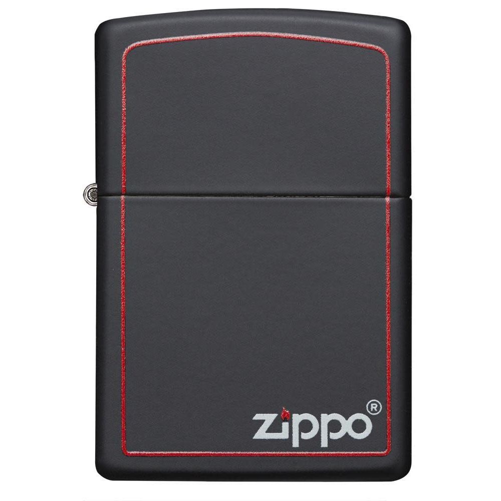 Classic Black and Red Zippo - 218ZB
