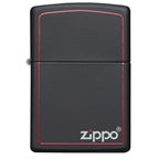 Classic Black and Red Zippo - 218ZB