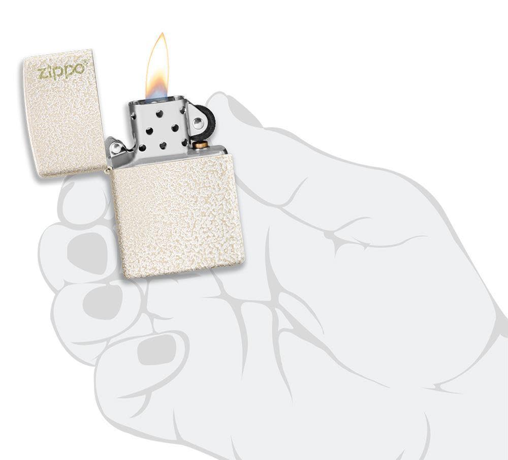 Mercury Glass Zippo Logo - 49181ZL