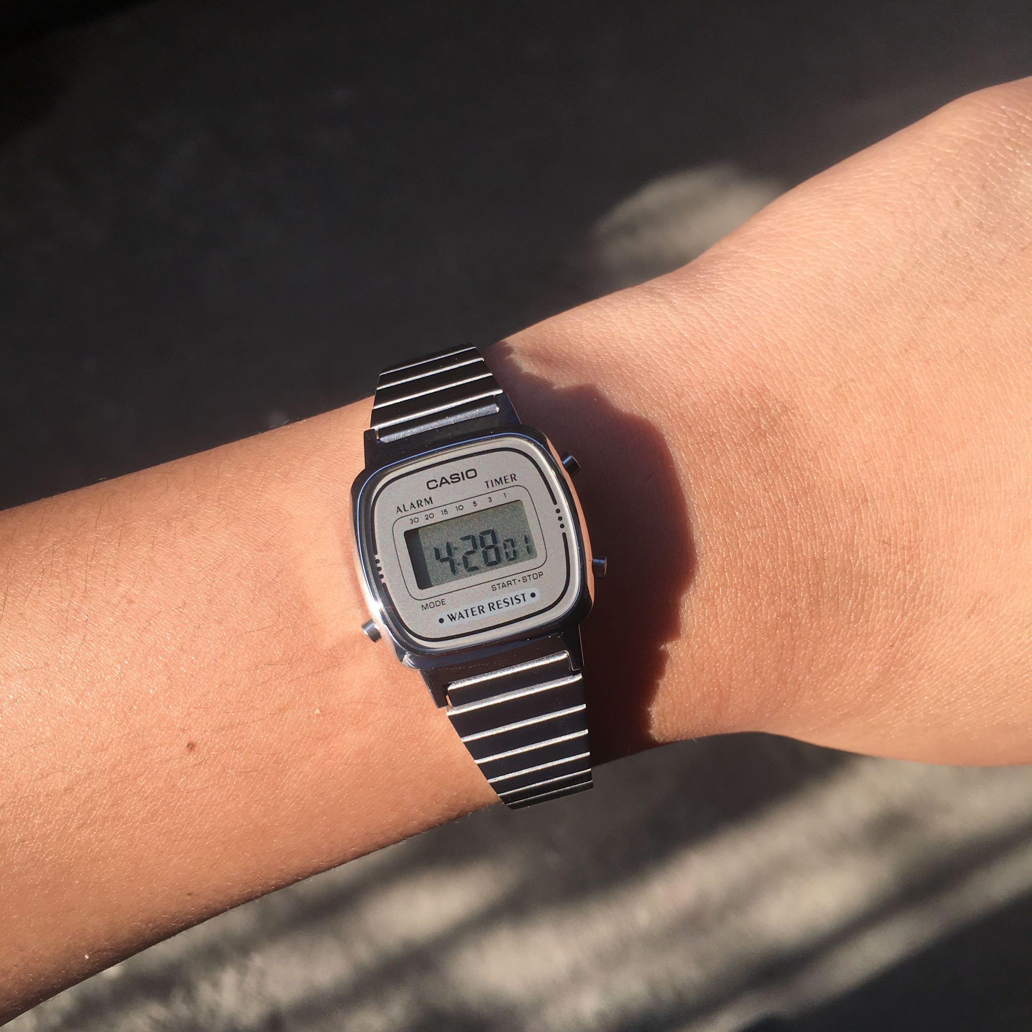 CASIO LA670WA-7DF Vintage Women Watch