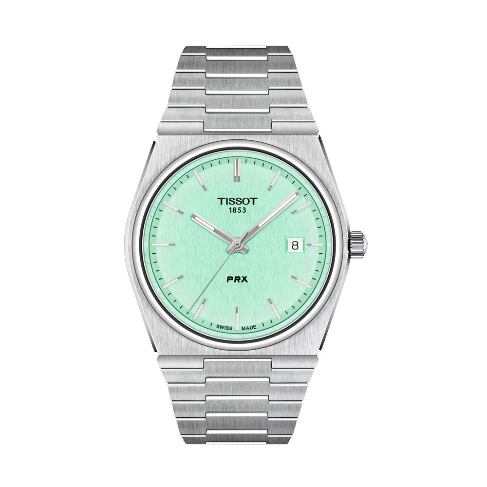 TISSOT Men's PRX Light Green Dial Watch | T137.410.11.091.01