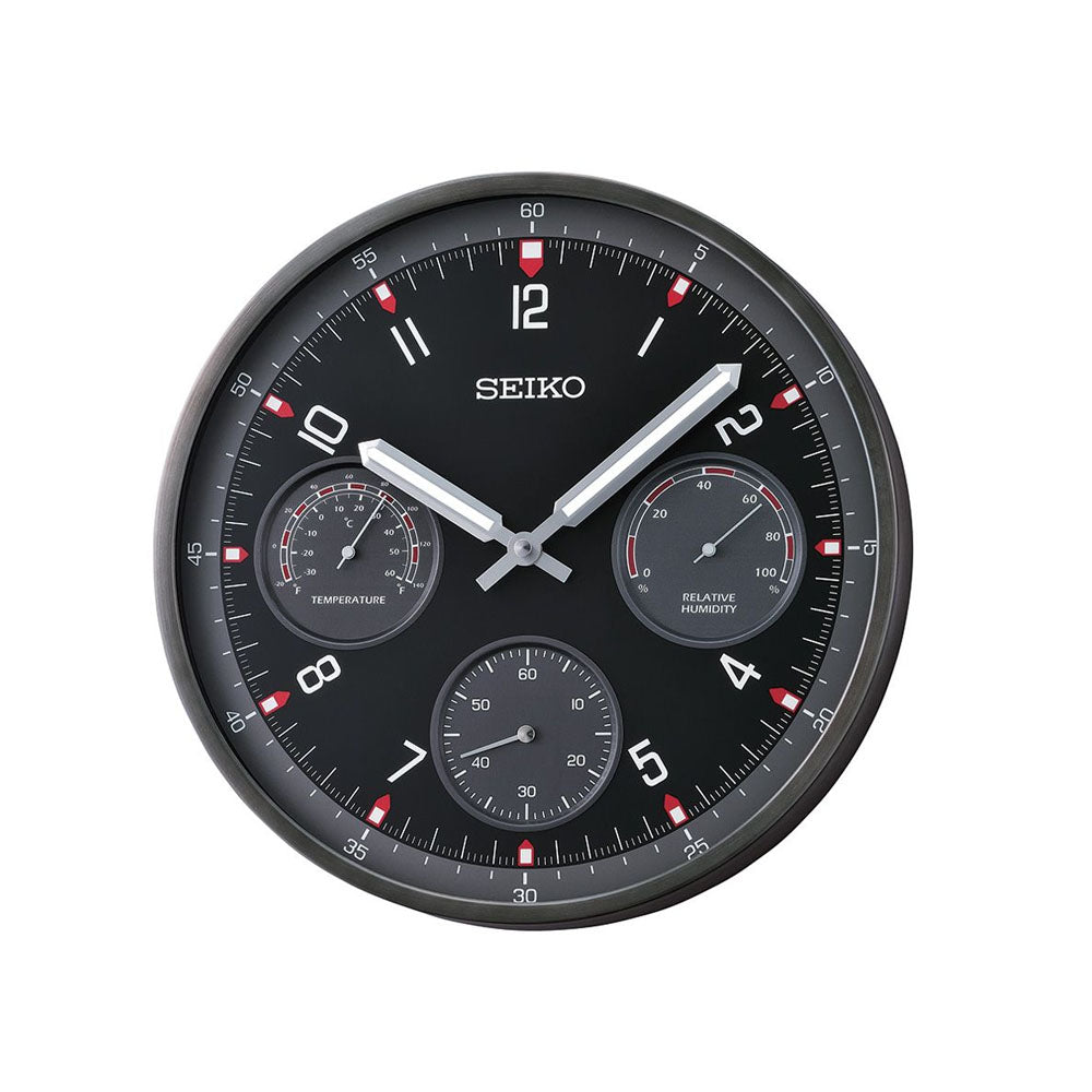 SEIKO Wall Clock Aluminum Case | QXA823K