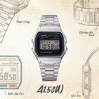 CASIO A158WA-1DF Vintage Unisex Watch