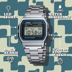 CASIO A158WA-1DF Vintage Unisex Watch