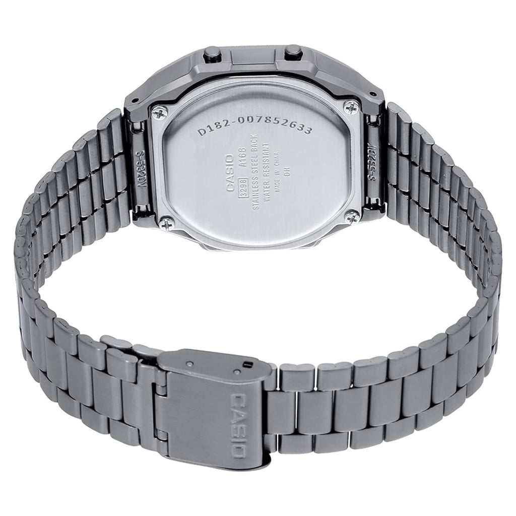 CASIO A168WGG-1BDF Vintage Unisex Watch