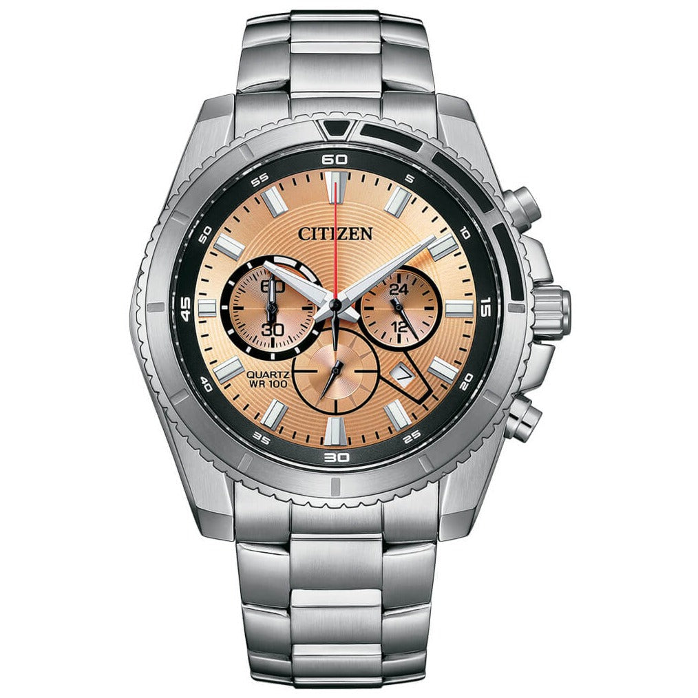 CITIZEN AN8200-50X Quartz Chronograph