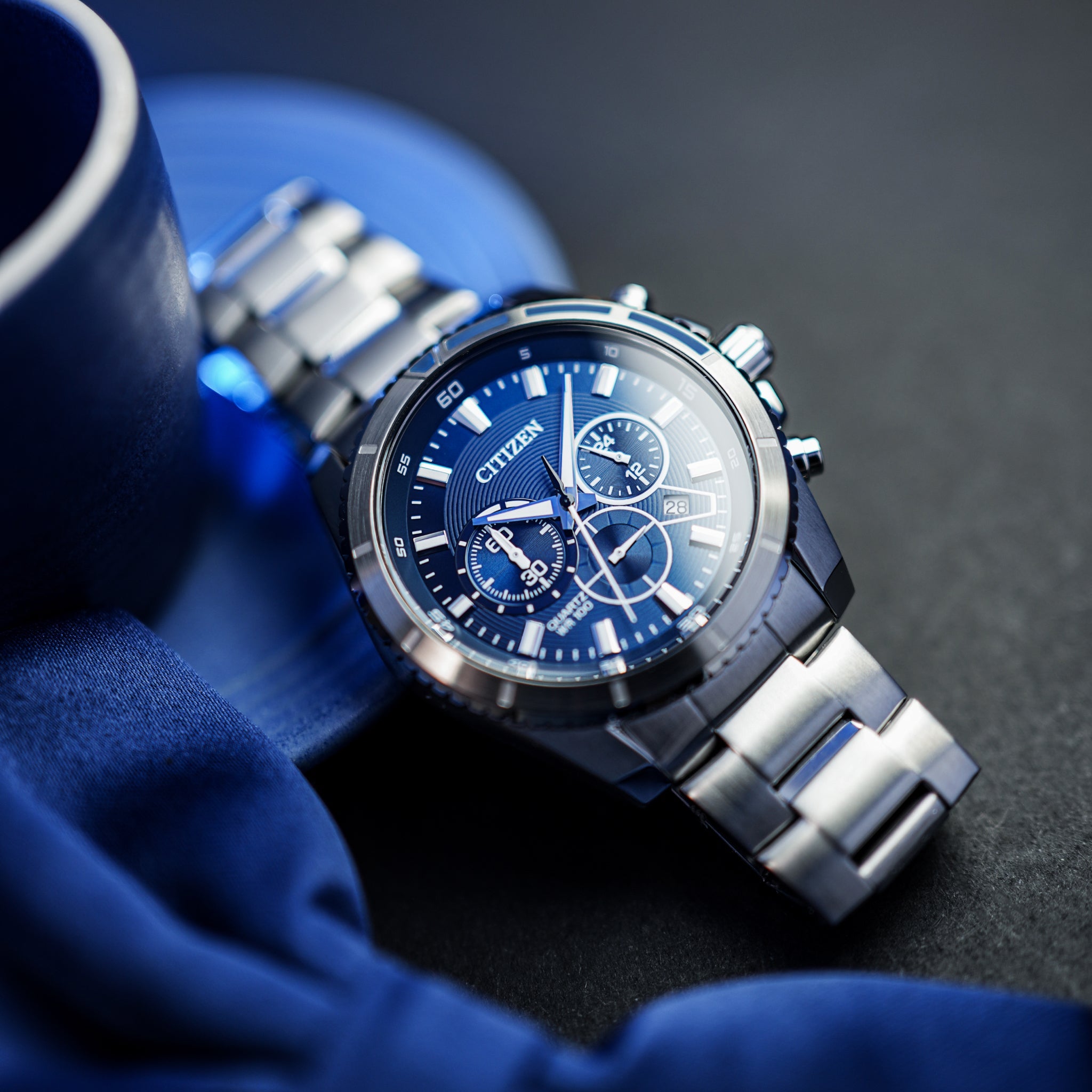 CITIZEN AN8201-57L Quartz Chronograph