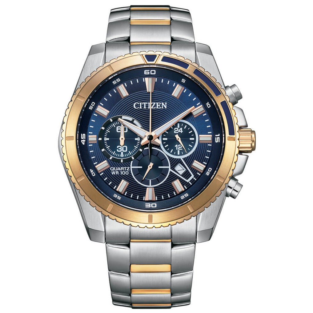 CITIZEN AN8206-53L Quartz Chronograph
