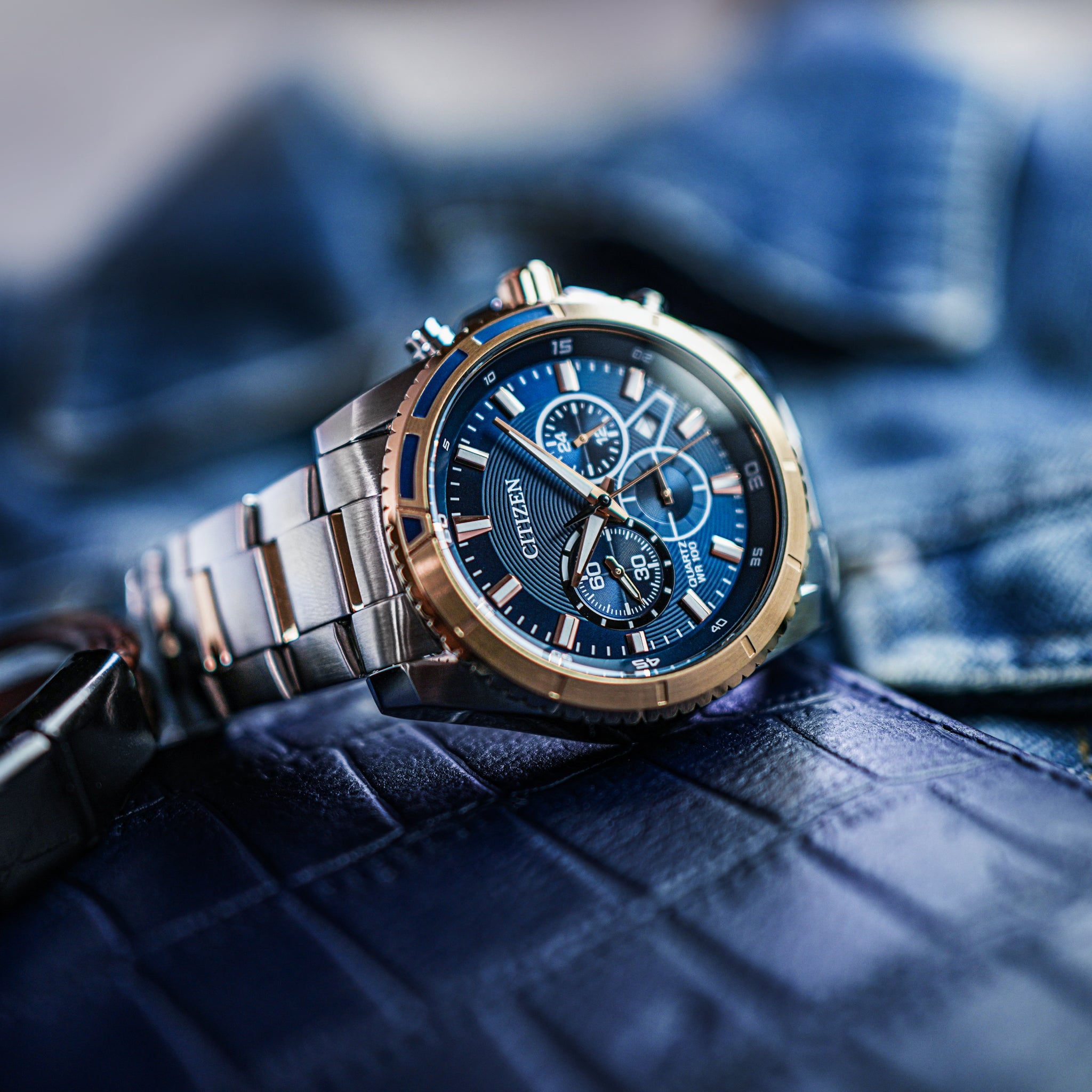 CITIZEN AN8206-53L Quartz Chronograph