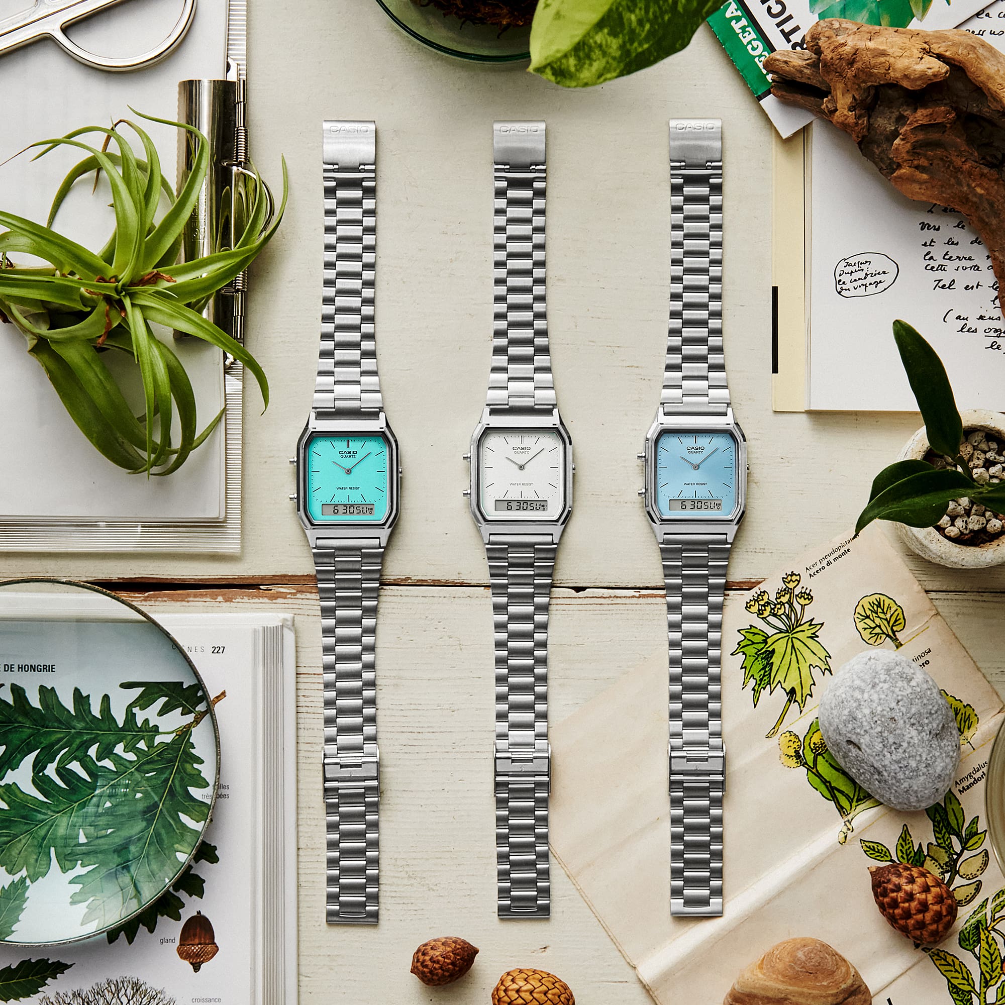 CASIO AQ-230A-2A1MQYDF Vintage Unisex Watch