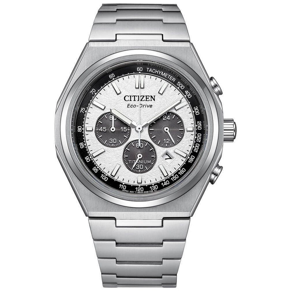 CITIZEN CA4610-85A Zenshin Eco-Drive Chrono Super Titanium