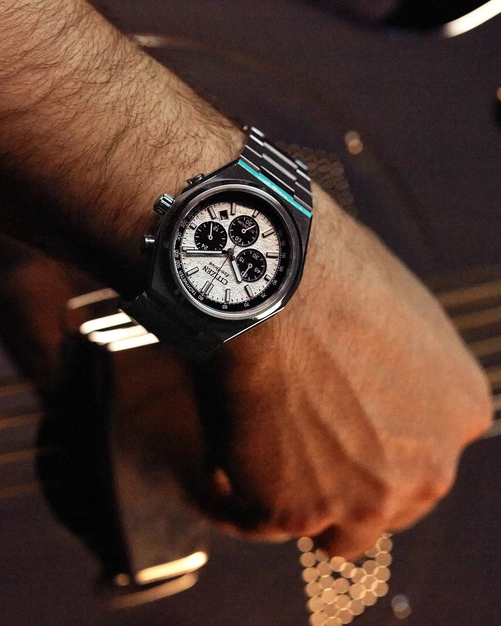 CITIZEN CA4610-85A Zenshin Eco-Drive Chrono Super Titanium