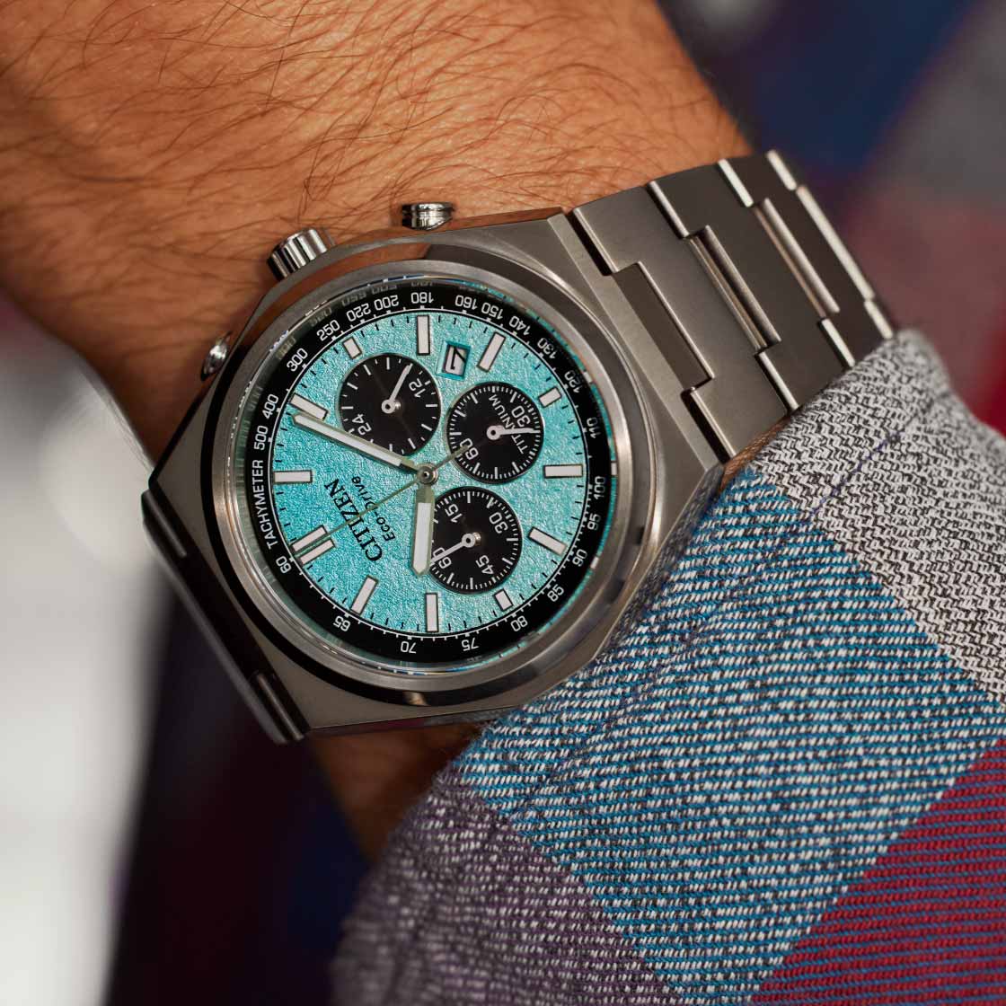 CITIZEN CA4610-85M Zenshin Eco-Drive Chrono Super Titanium