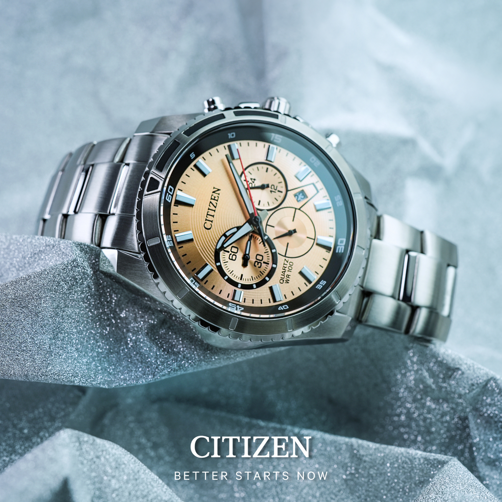 CITIZEN AN8200-50X Quartz Chronograph