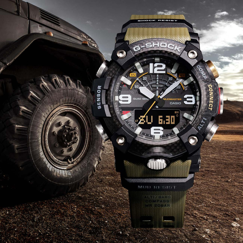 G-SHOCK GG-B100-1A3DR MASTER OF G Bluetooth