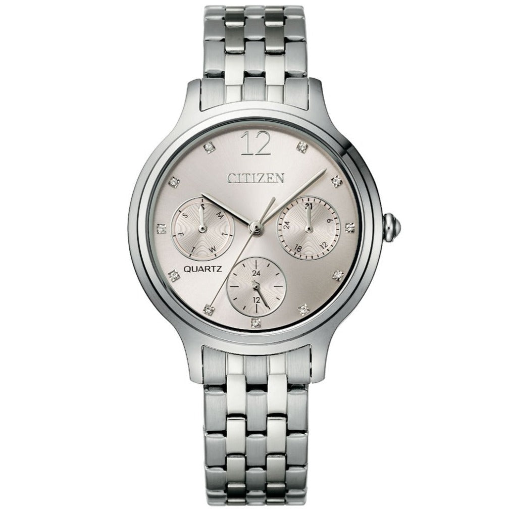 CITIZEN ED8180-52X Quartz Day & Date
