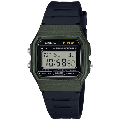 CASIO F-91WM-3ADF Vintage Unisex Watch