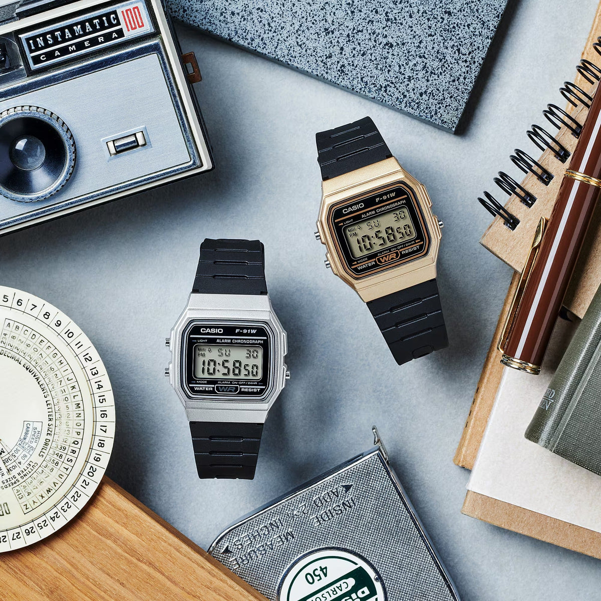 CASIO F-91WM-9ADF Vintage Unisex Watch