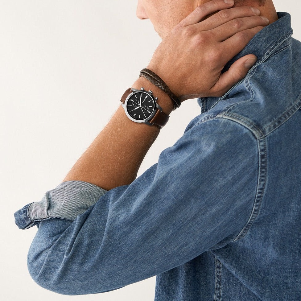FOSSIL TOWNSMAN FS5967SET