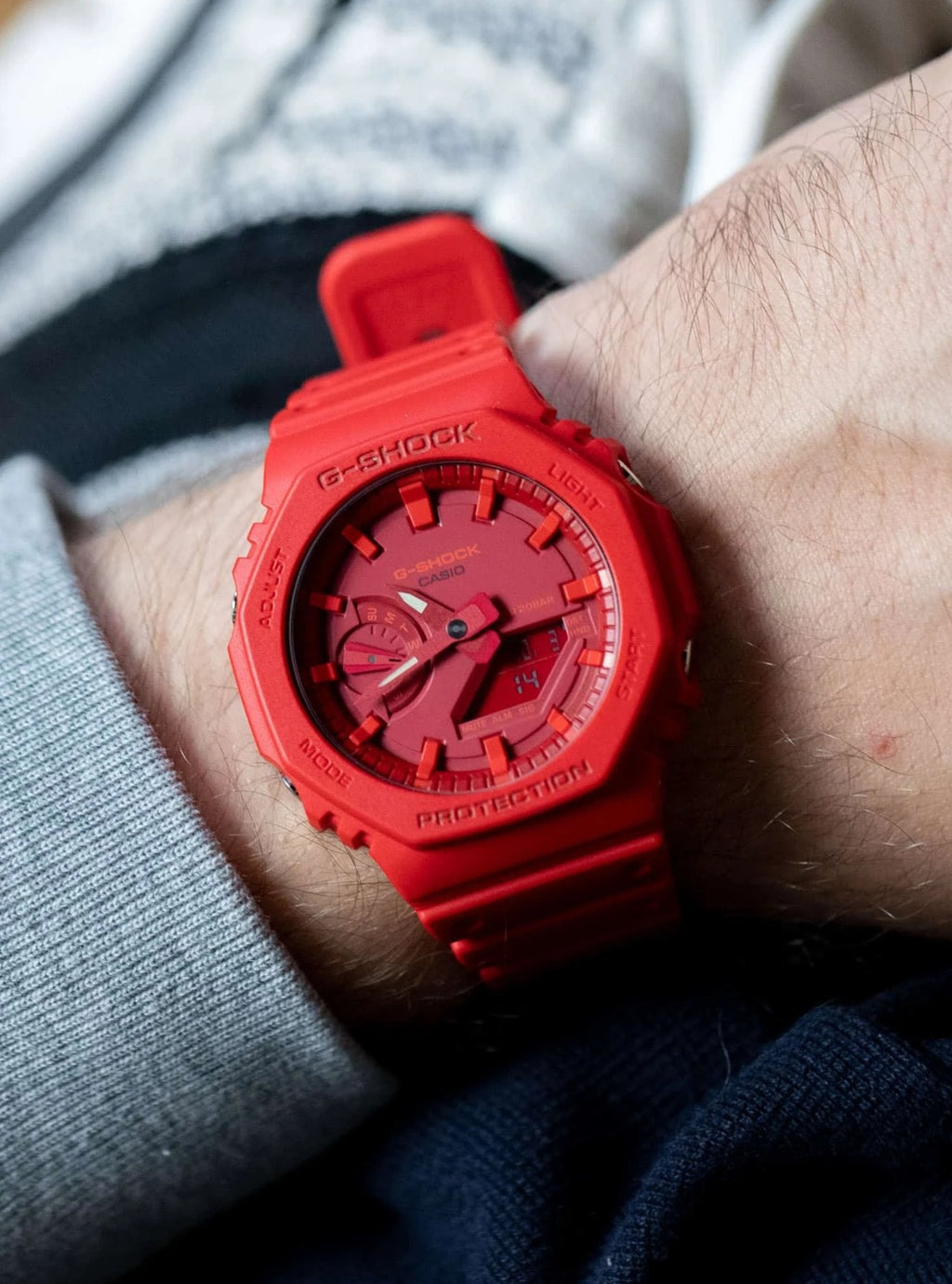 G-SHOCK GA-2100-4ADR Octagonal Bezel