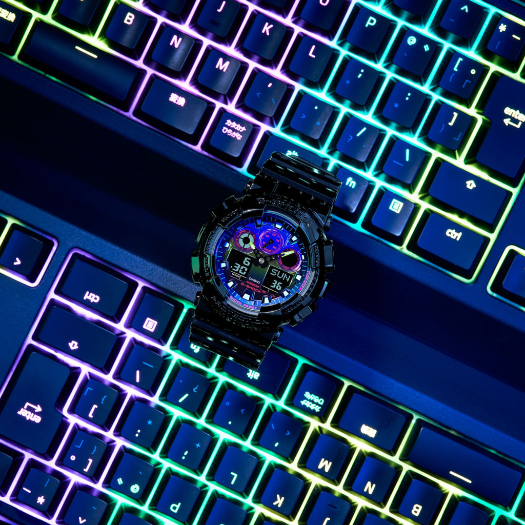 G-SHOCK GA-100RGB-1ADR