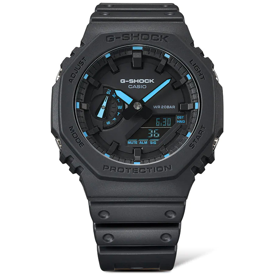 G-SHOCK GA-2100-1A2DR Octagonal Bezel