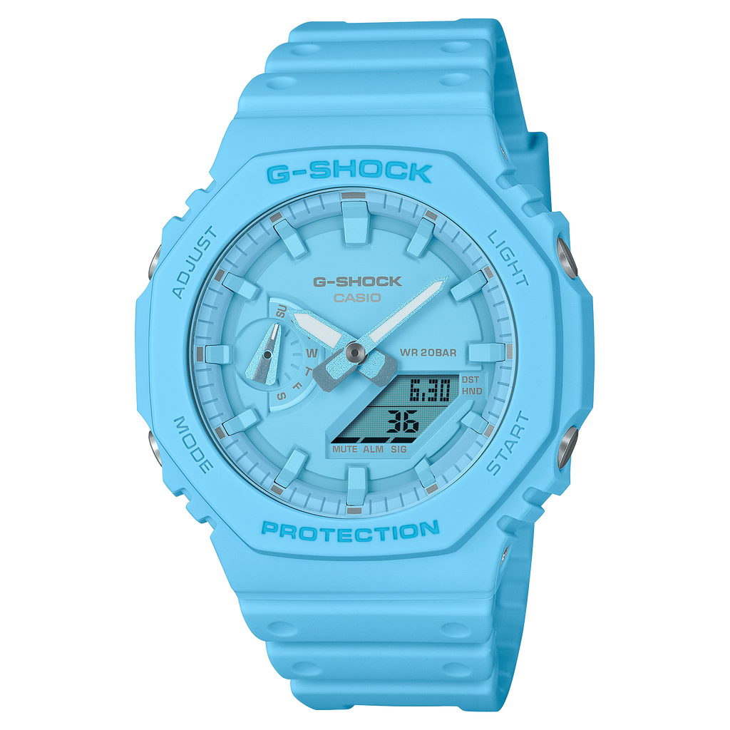 G-SHOCK GA-2100-2A2DR Octagonal Bezel