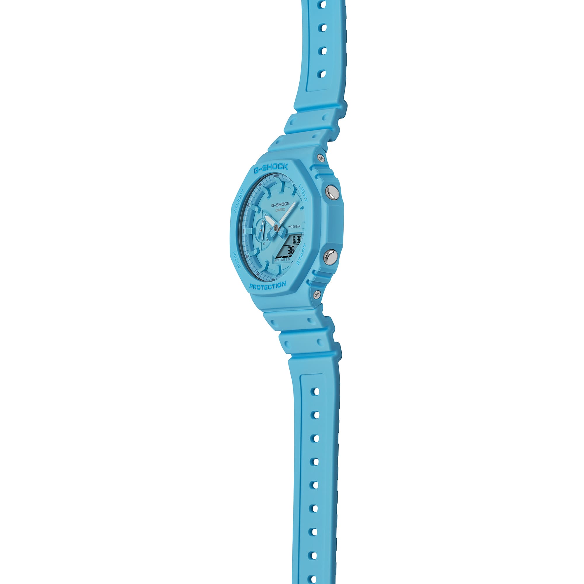G-SHOCK GA-2100-2A2DR Octagonal Bezel