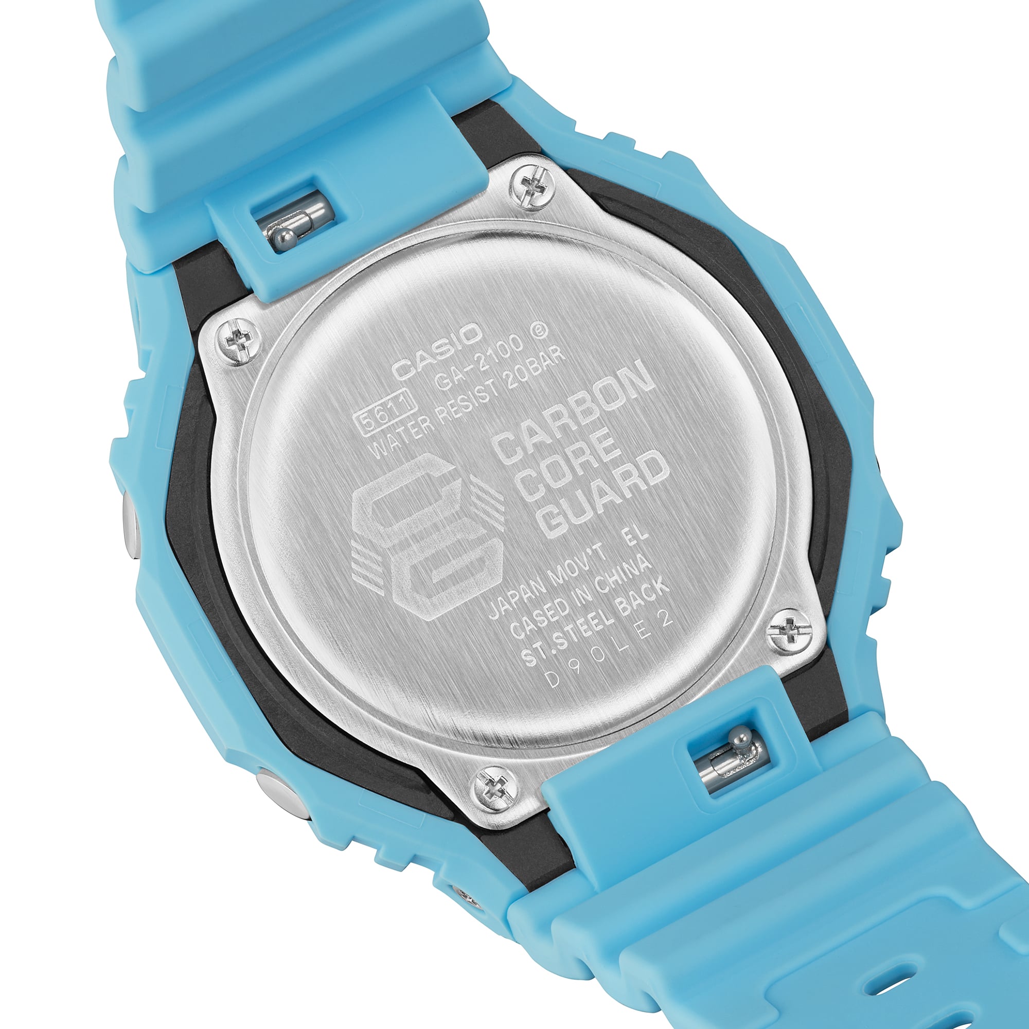 G-SHOCK GA-2100-2A2DR Octagonal Bezel