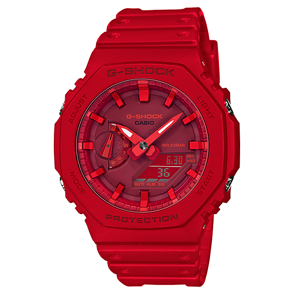G-SHOCK GA-2100-4ADR Octagonal Bezel