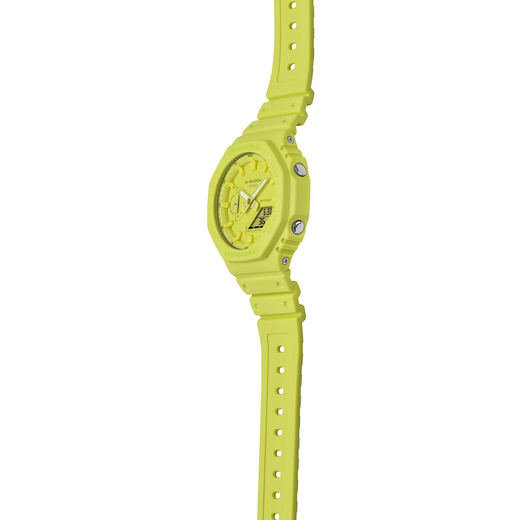 G-SHOCK GA-2100-9A9DR Octagonal Bezel