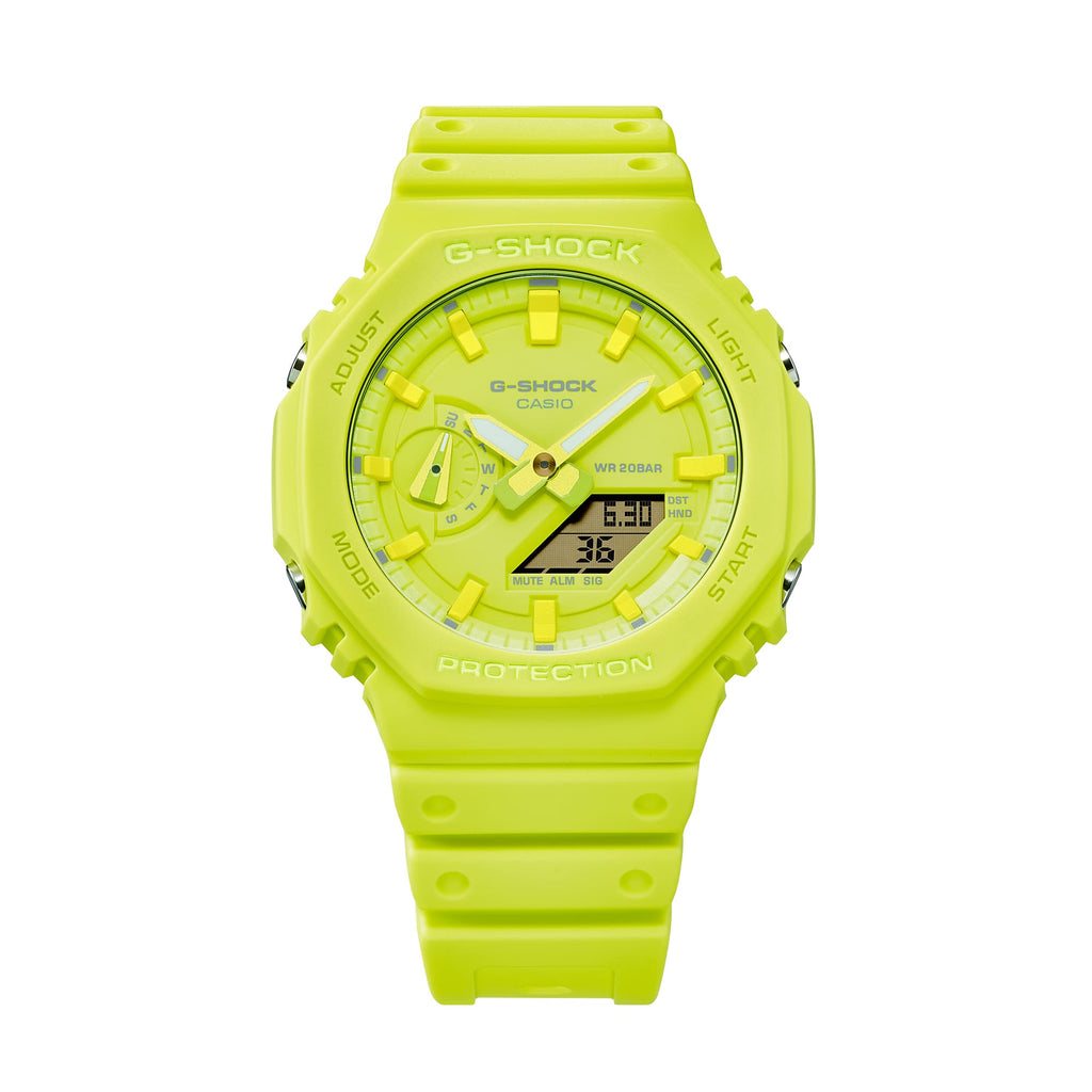 G-SHOCK GA-2100-9A9DR Octagonal Bezel