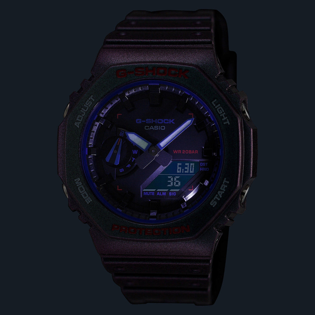 G-SHOCK GA-2100AH-6ADR Octagonal Bezel